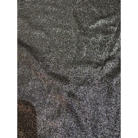 NWT Soho Apparel Ltd Pull-On Wide Leg Pants Size L Stretchy Comfort Silver Disco - Picture 7 of 7